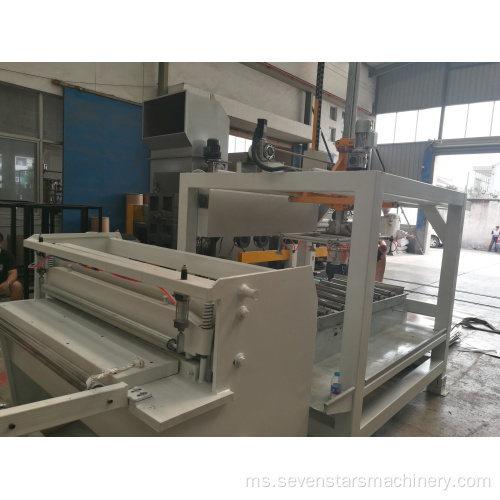 Batu plastik PVC SPC Vinyl Flooring Machine